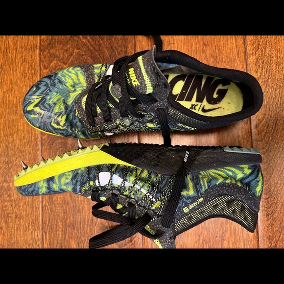 TRACK SHOES Mens Nike Zoom Victory Waffle Flywire Running Racing XC (5.5) - Picture 7 of 12